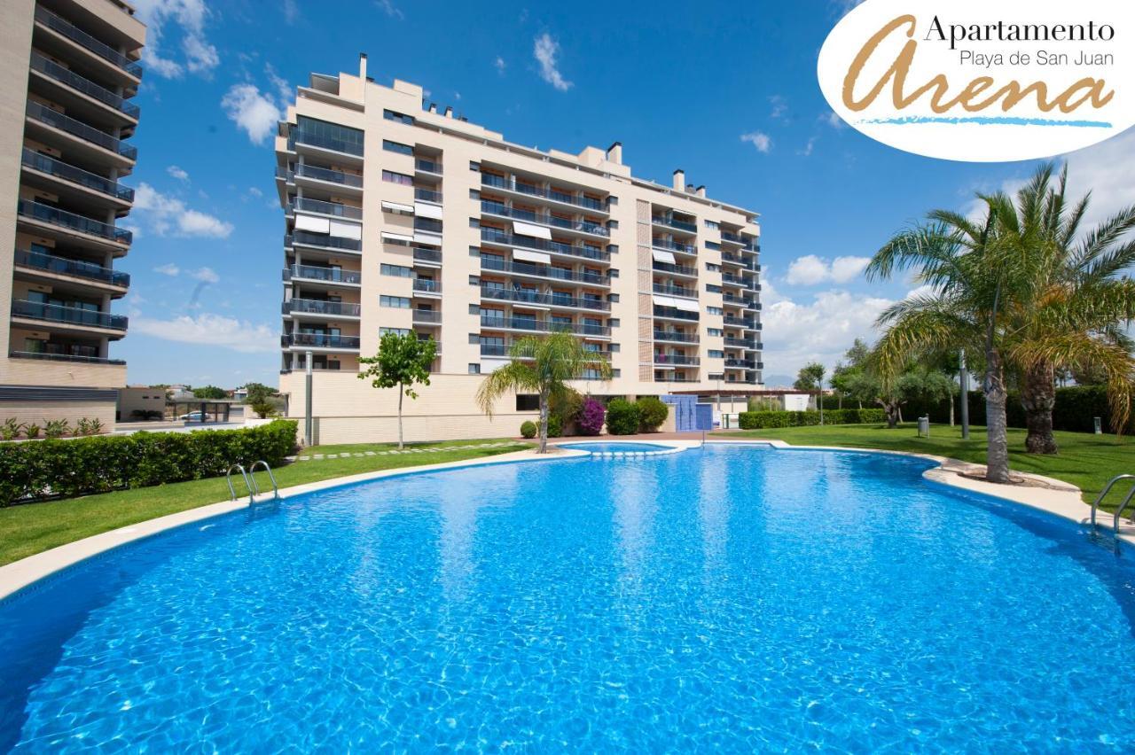 Apartamento Arena En Playa De San Juan Alicante Dış mekan fotoğraf